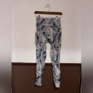 Flag Nor Fail Blue Tyedye Leggings